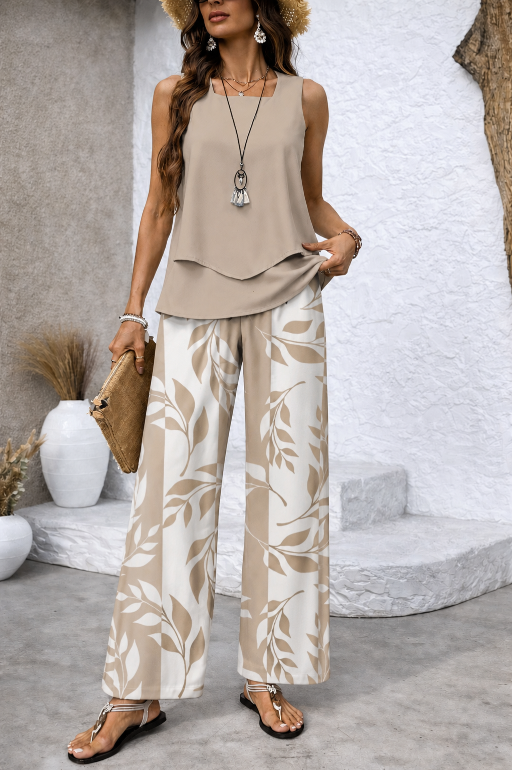 Surbhiyana | Desert Leaf Set