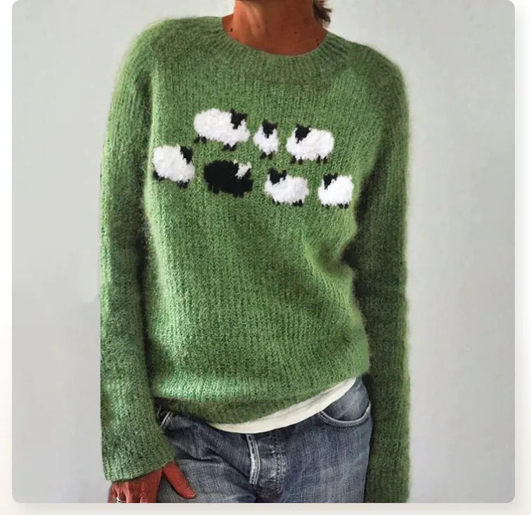 Fairina - Autumn Retro Sweater