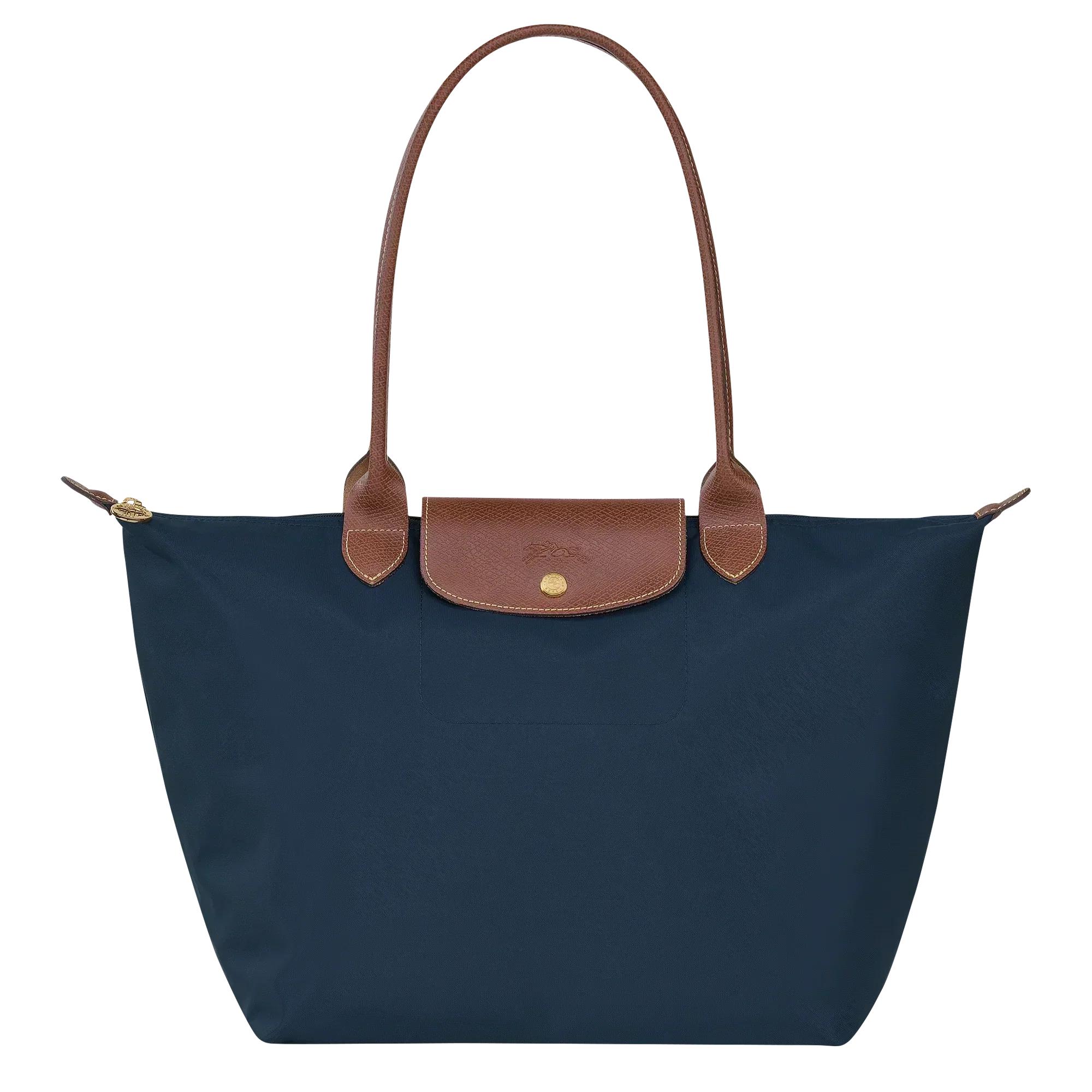 Longchamp - Le Pliage large tote, navy