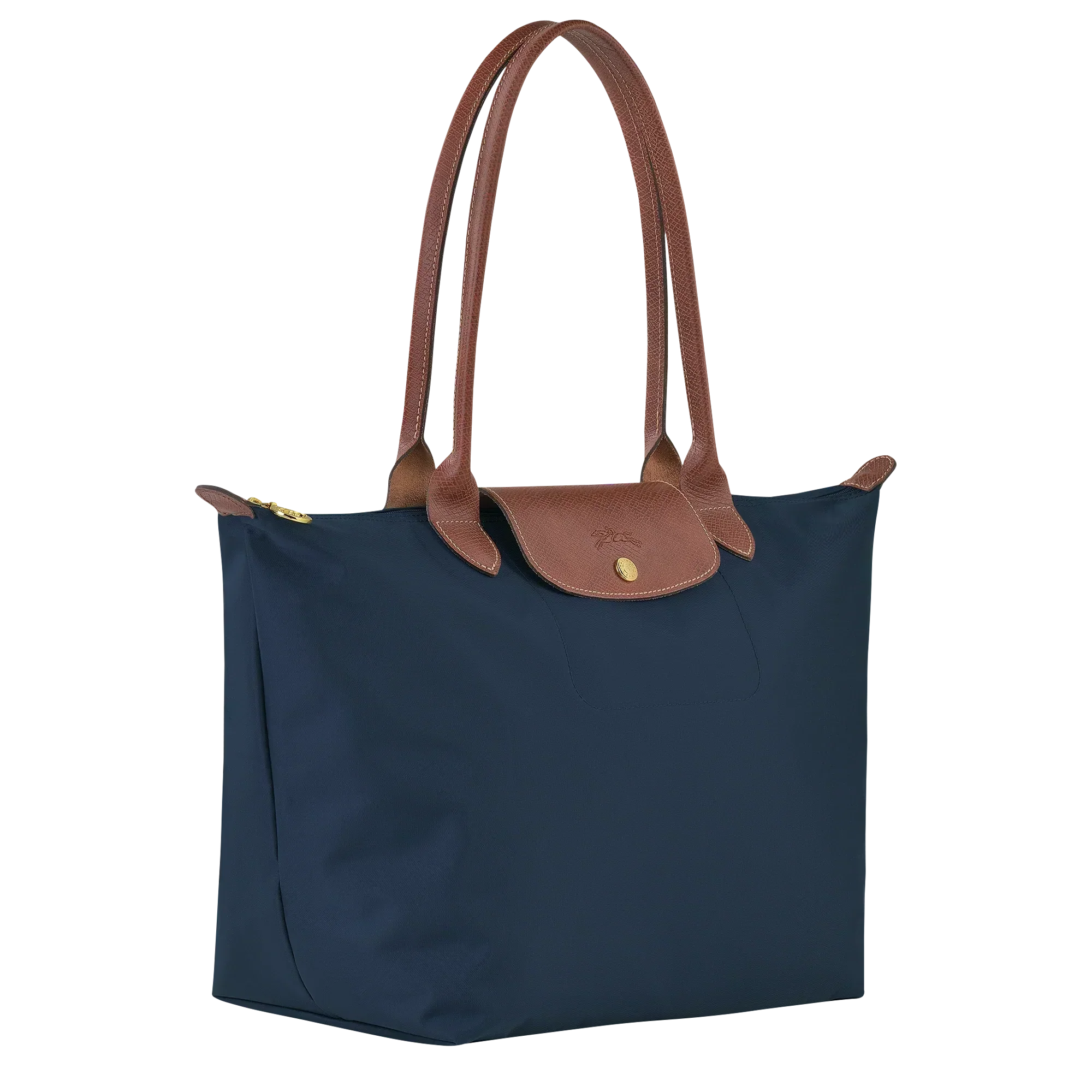 Longchamp - Le Pliage large tote, navy