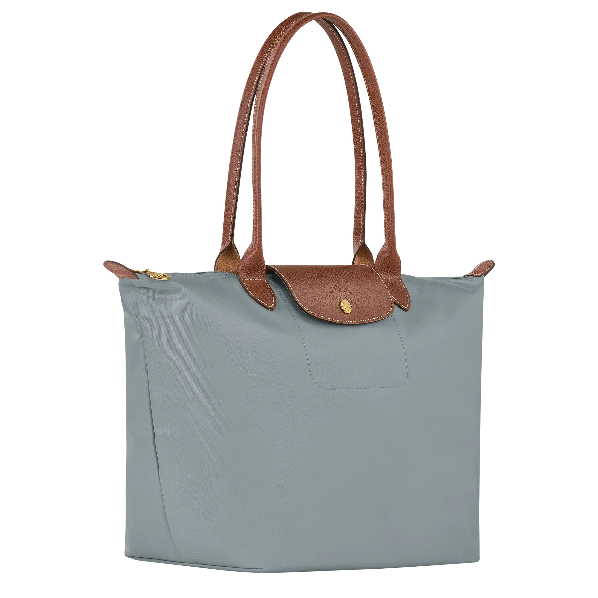 Longchamp - Large Pliage Bag, Steel