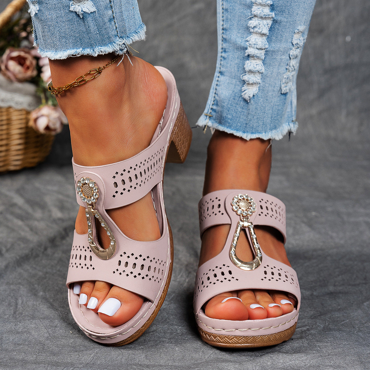Isabella™ | Orthopedic High Heel Comfort Sandals