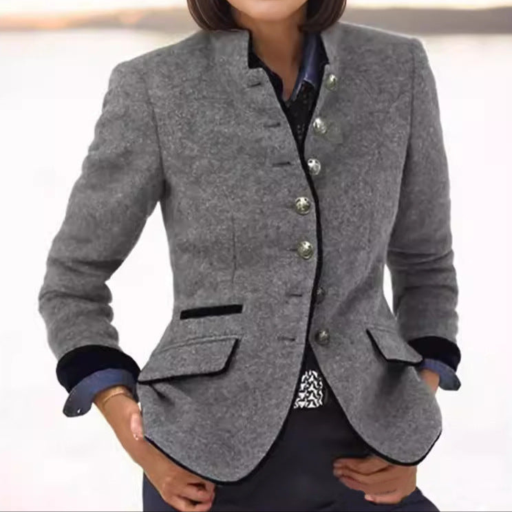 Margaret - Classic blazer in a wool blend