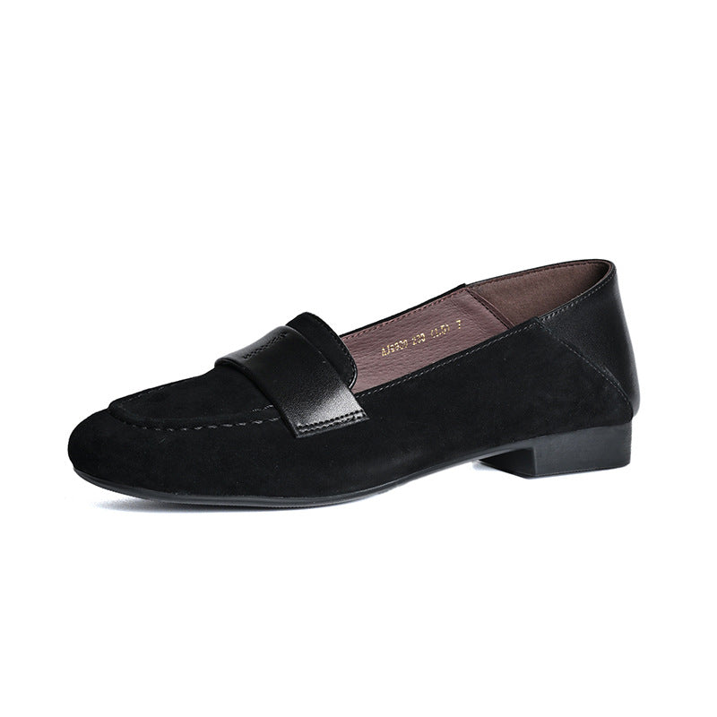 Classic Smooth Strap Loafers