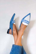 Combined color slingbacks