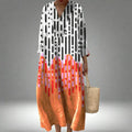 Geometric Night Tunic