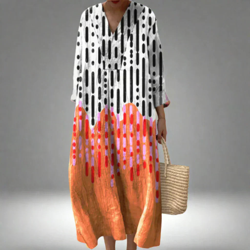Geometric Night Tunic