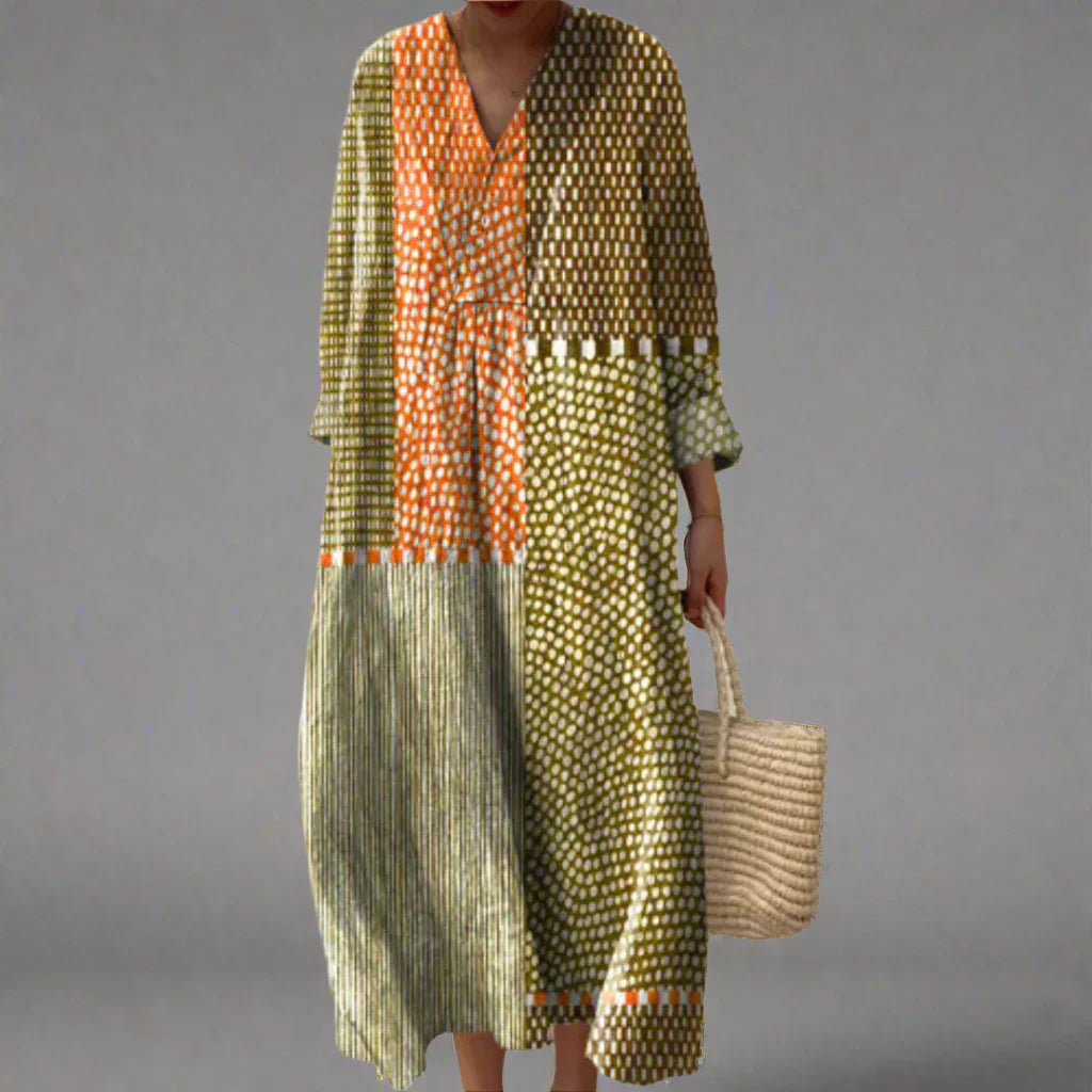 Dresses with Ajola print
