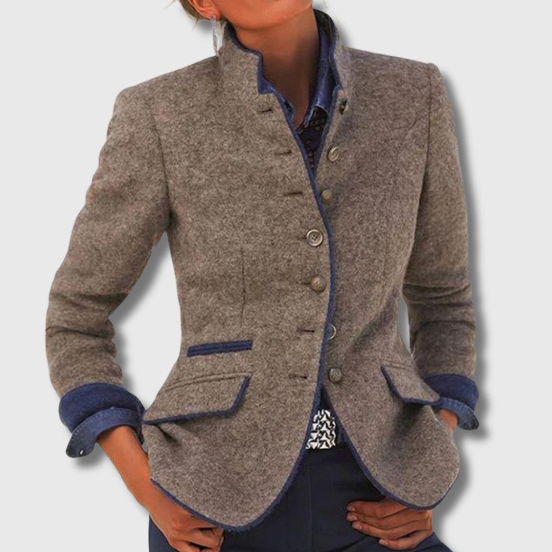 Margaret - Classic blazer in a wool blend