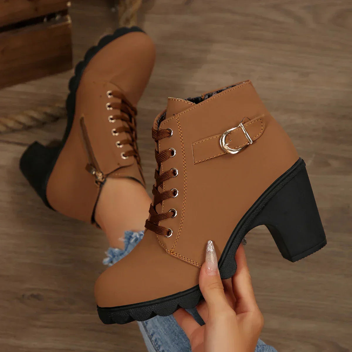 Mont-Claire™ Ankle Boots – Everyday Elegance and Comfort