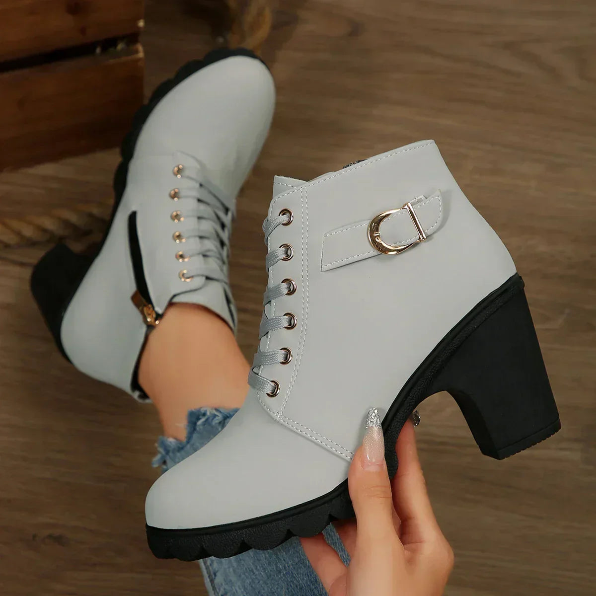 Mont-Claire™ Ankle Boots – Everyday Elegance and Comfort