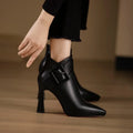 Aveline ankle boots with buckle