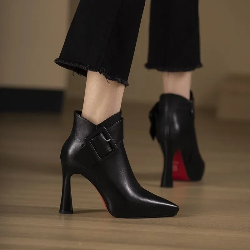 Aveline ankle boots with buckle