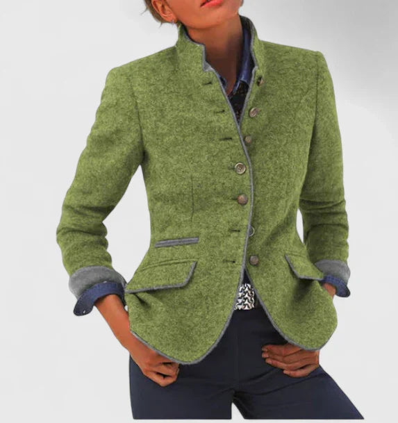 Margaret - Classic blazer in a wool blend