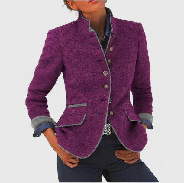 Margaret - Classic blazer in a wool blend