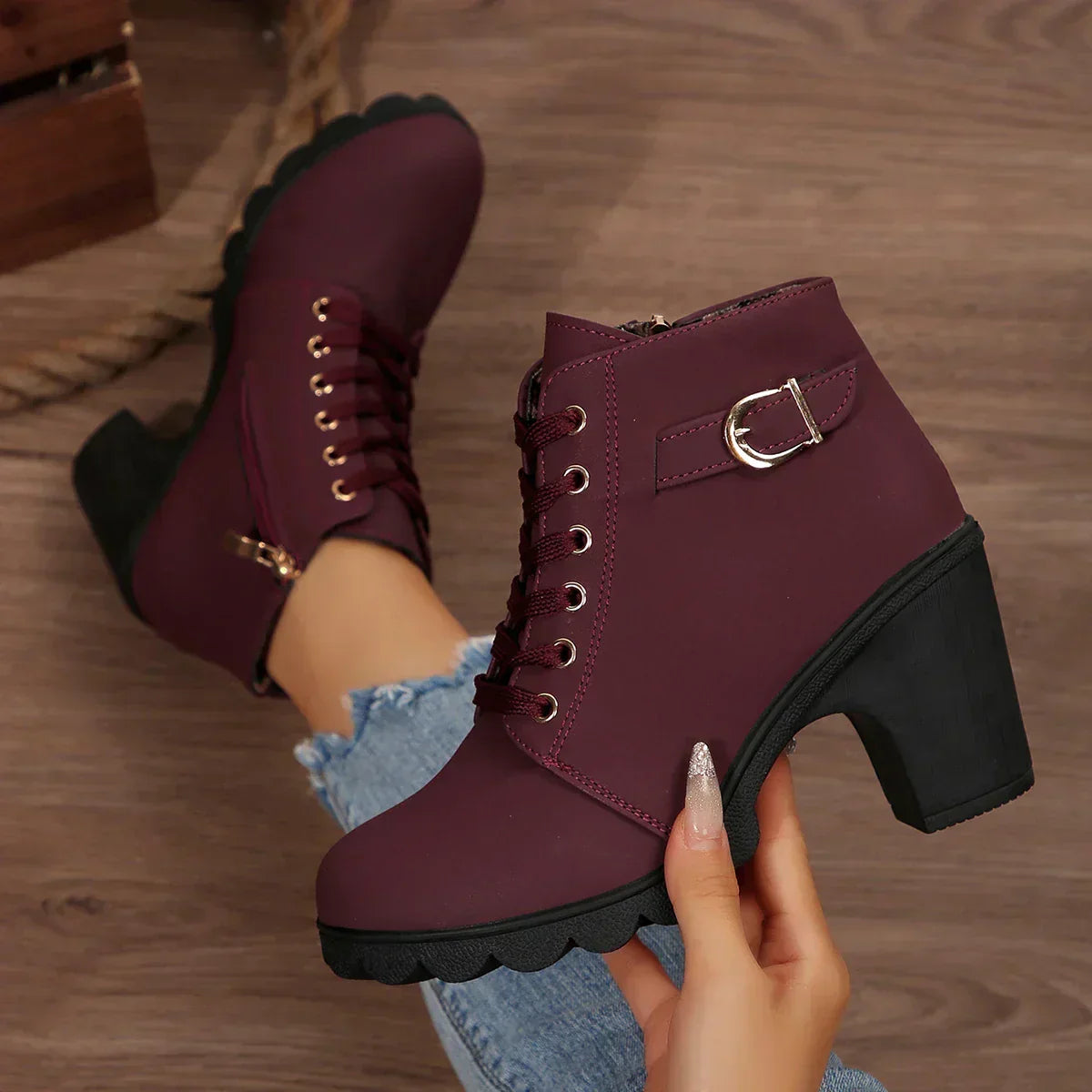 Mont-Claire™ Ankle Boots – Everyday Elegance and Comfort