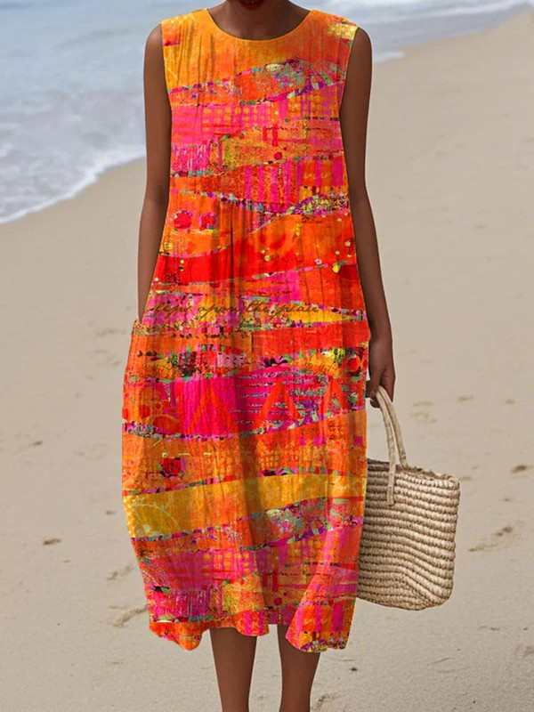 Fay | Sunset midi dress