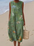 Speranza | Forest Midi Dress