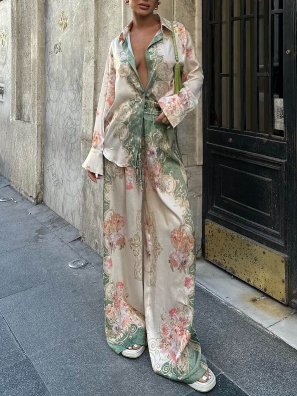 Regal Flow Wide Leg Trousers