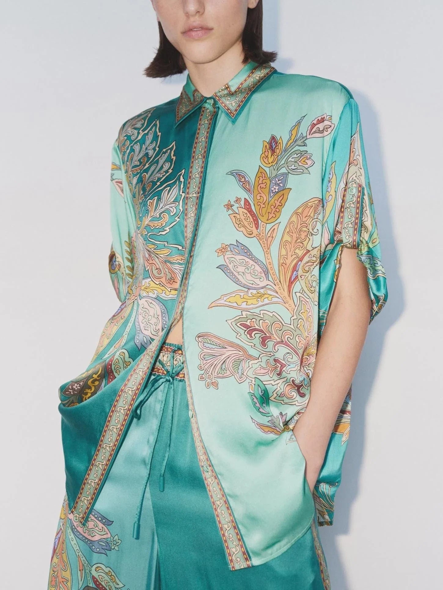 Emerald Oversized Shirt