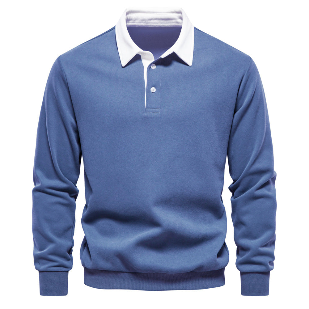 Austin - Long-sleeved sweater and polo cardigan