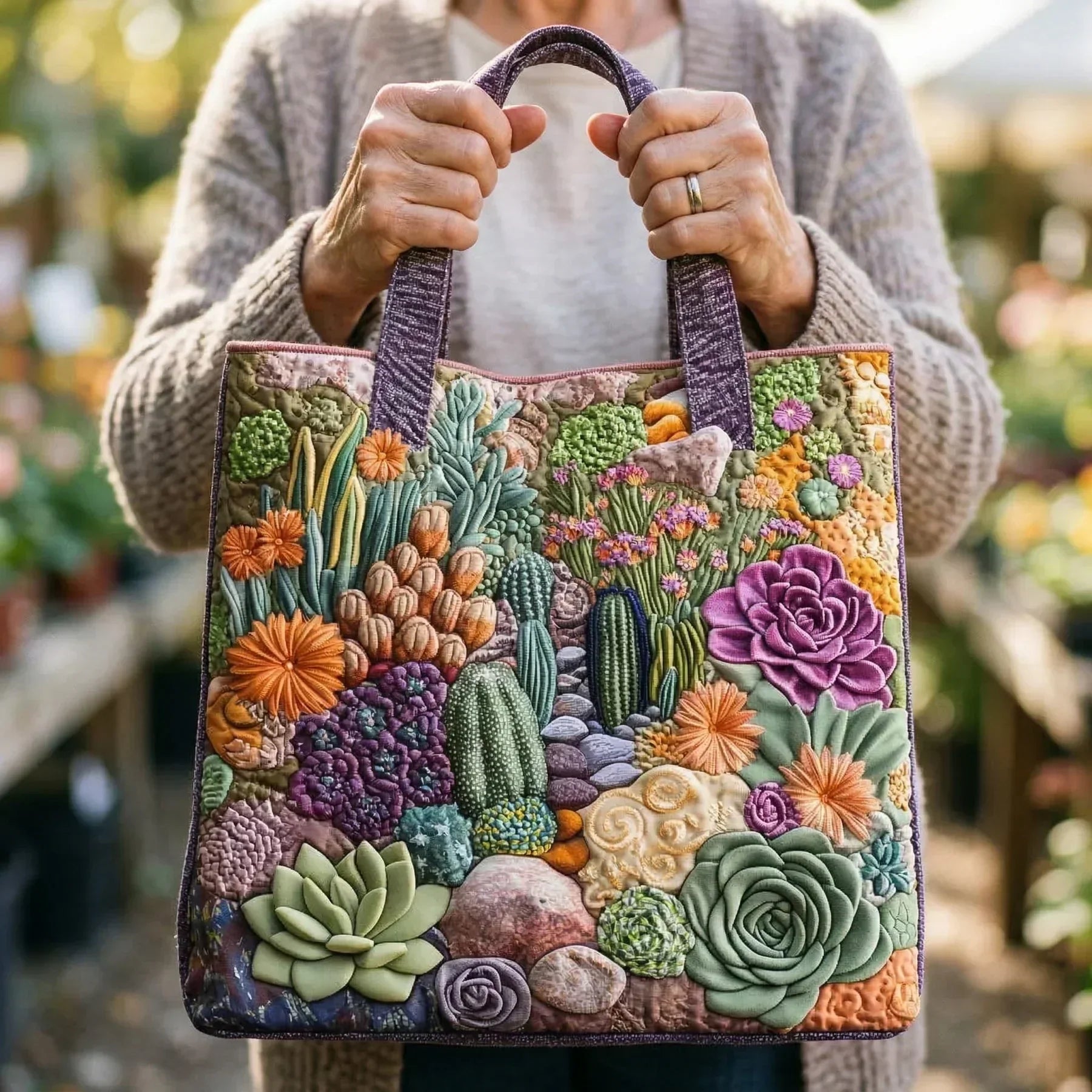 Kinsley | Handmade Soft Stitch Bag