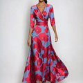 Leona | Elegant Floral Dress