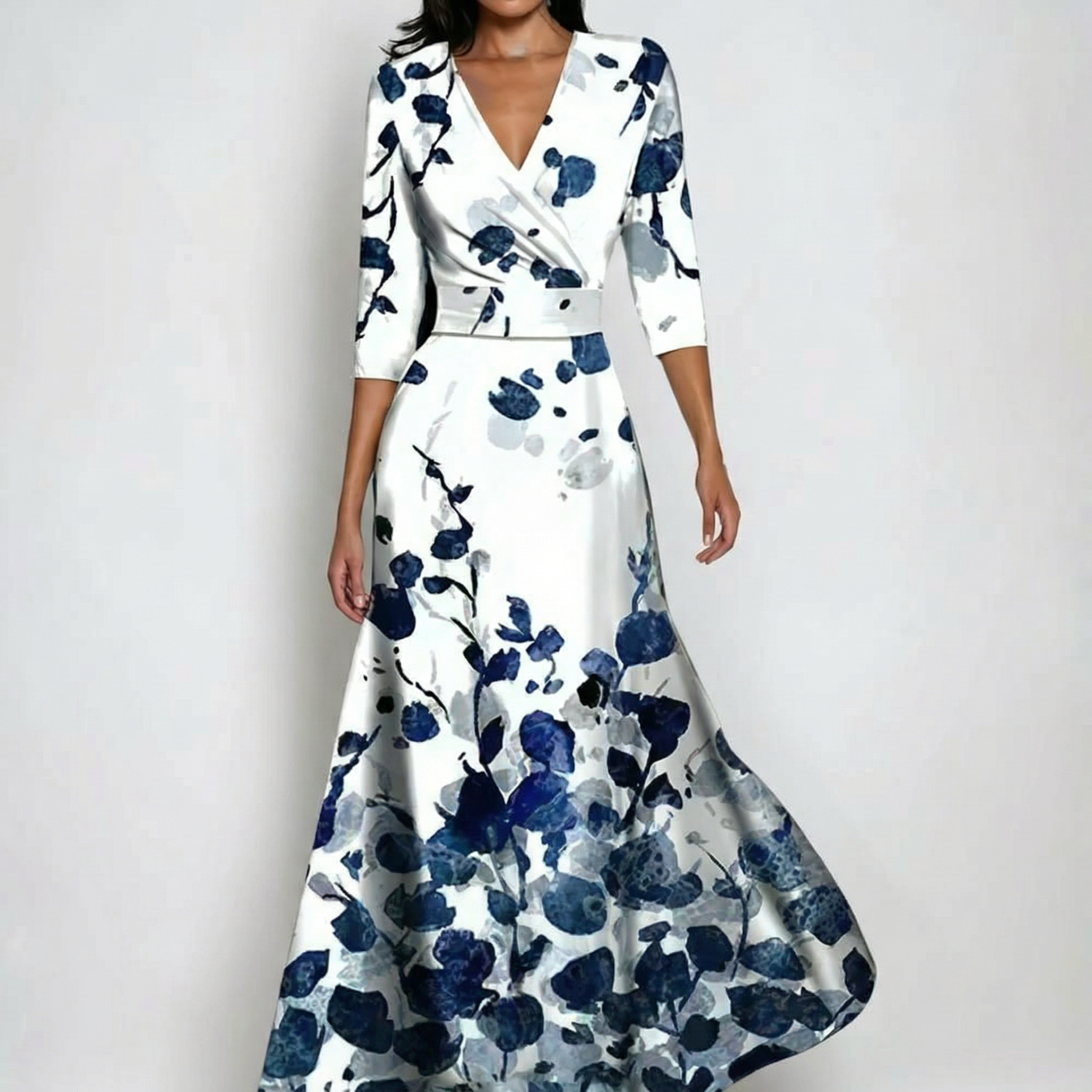 Leona | Elegant Floral Dress