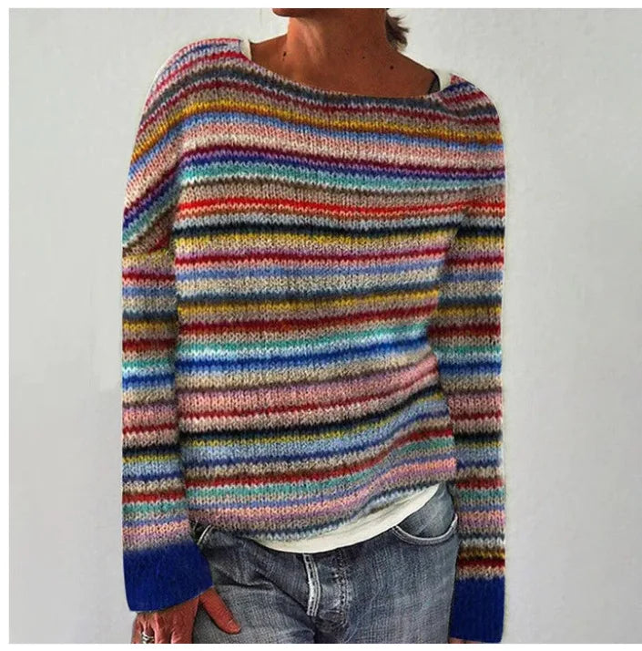 Fairina - Autumn Retro Sweater