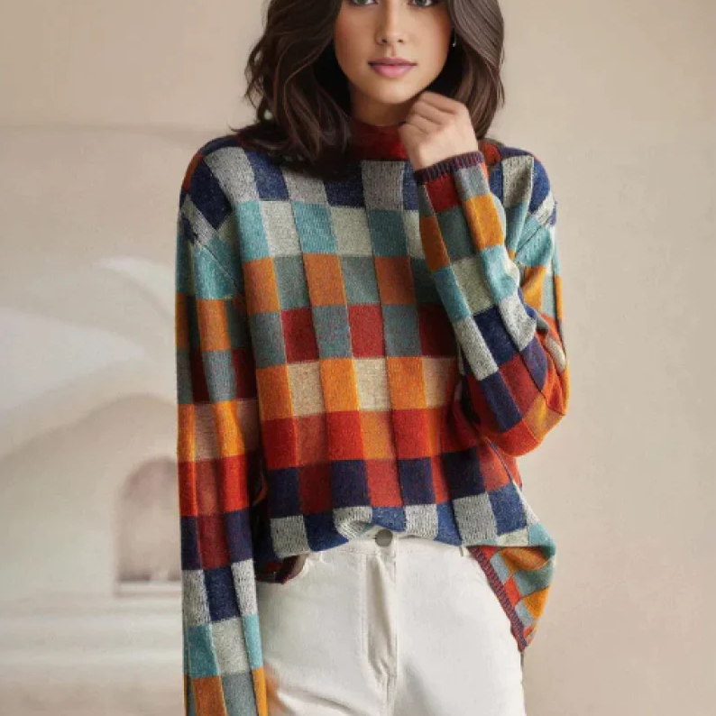 Dolcevita Patchwork in Cashmere Couture