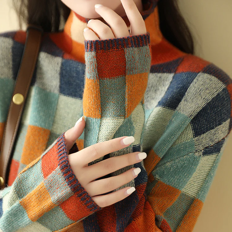 Dolcevita Patchwork in Cashmere Couture