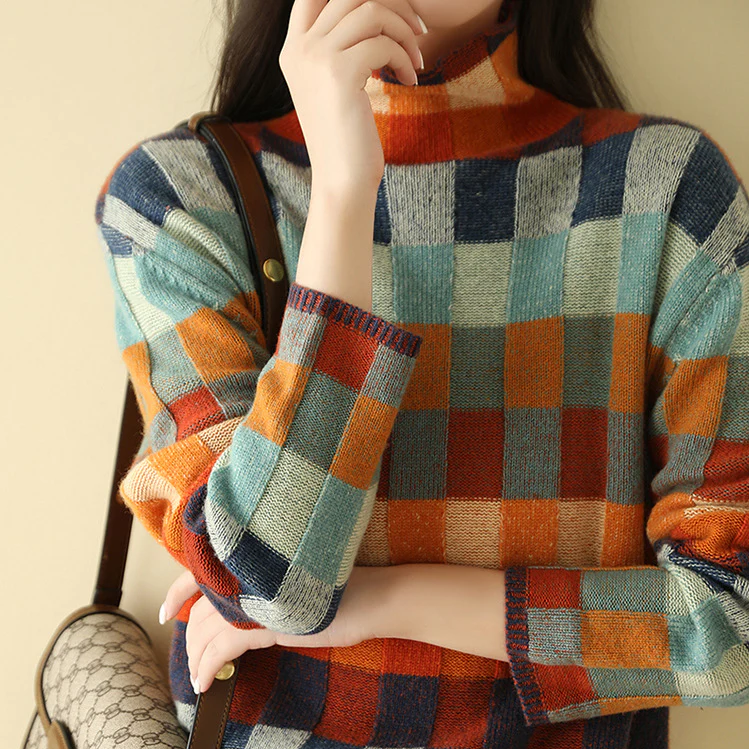 Dolcevita Patchwork in Cashmere Couture