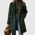 Sally - Classic Plaid Coat