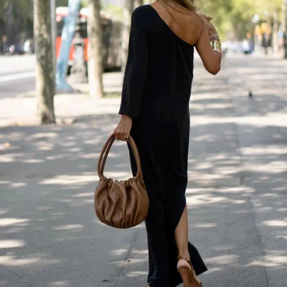 Stella - Elegant and Lightweight One-Shoulder Dress