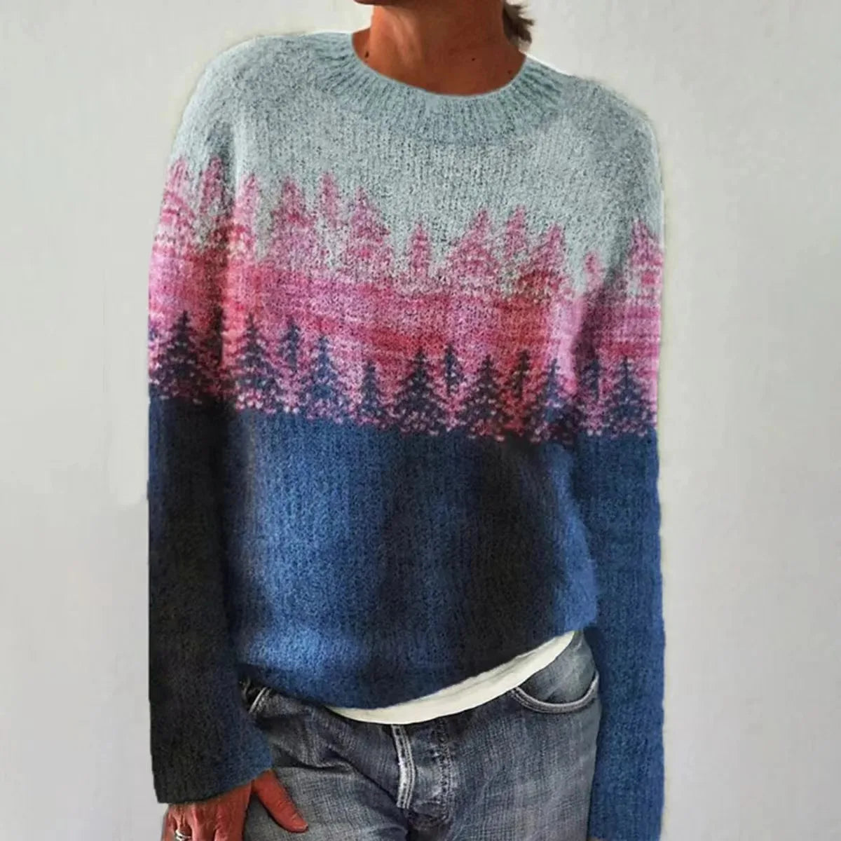 Fairina - Autumn Retro Sweater
