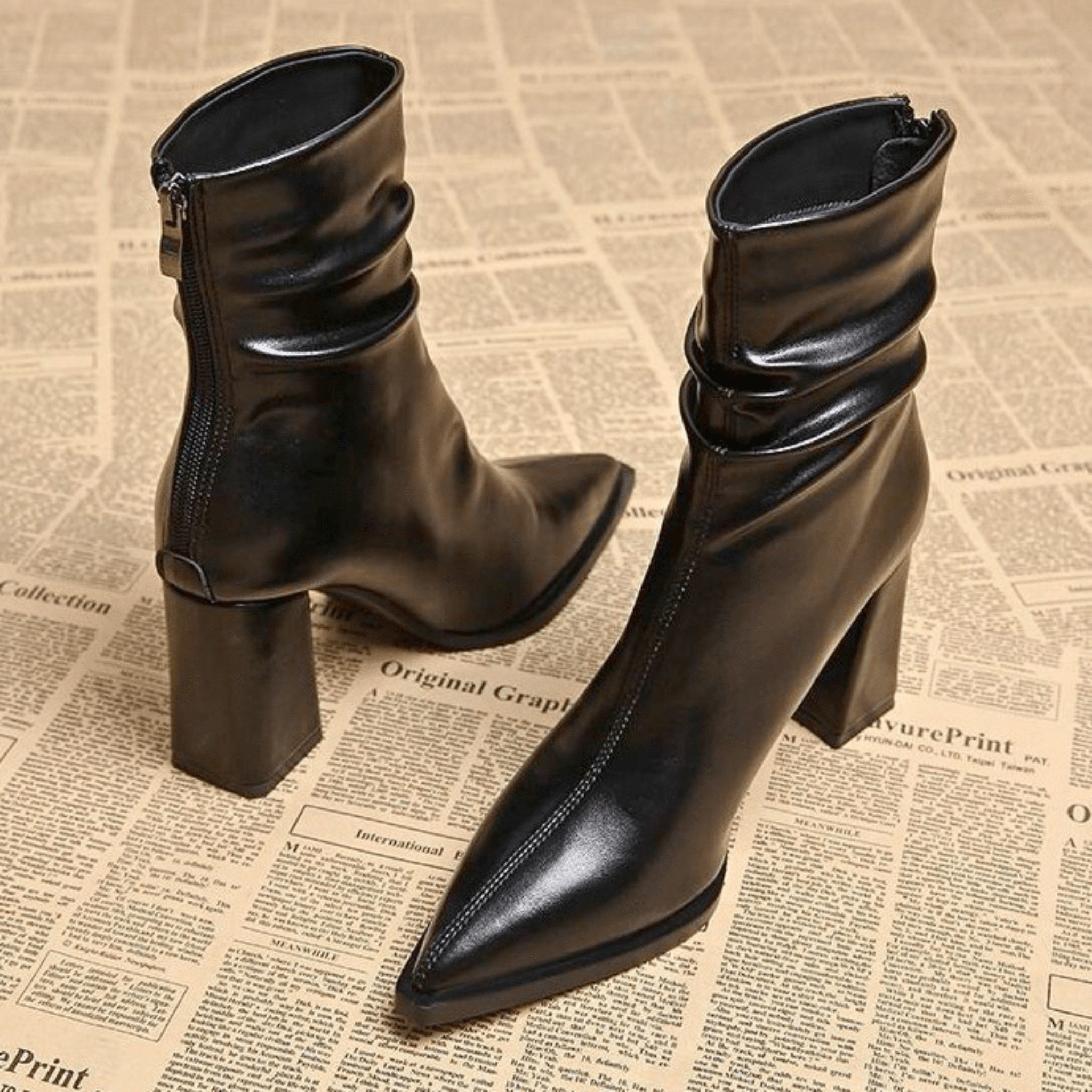Ultra-elegant Obeline ankle boots