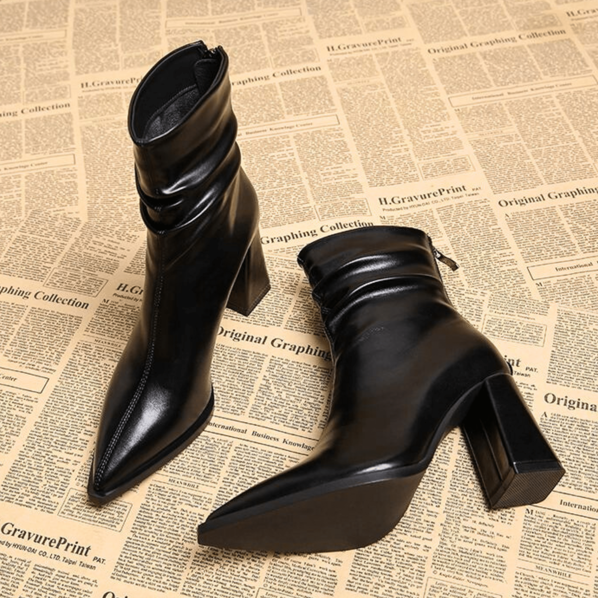 Ultra-elegant Obeline ankle boots