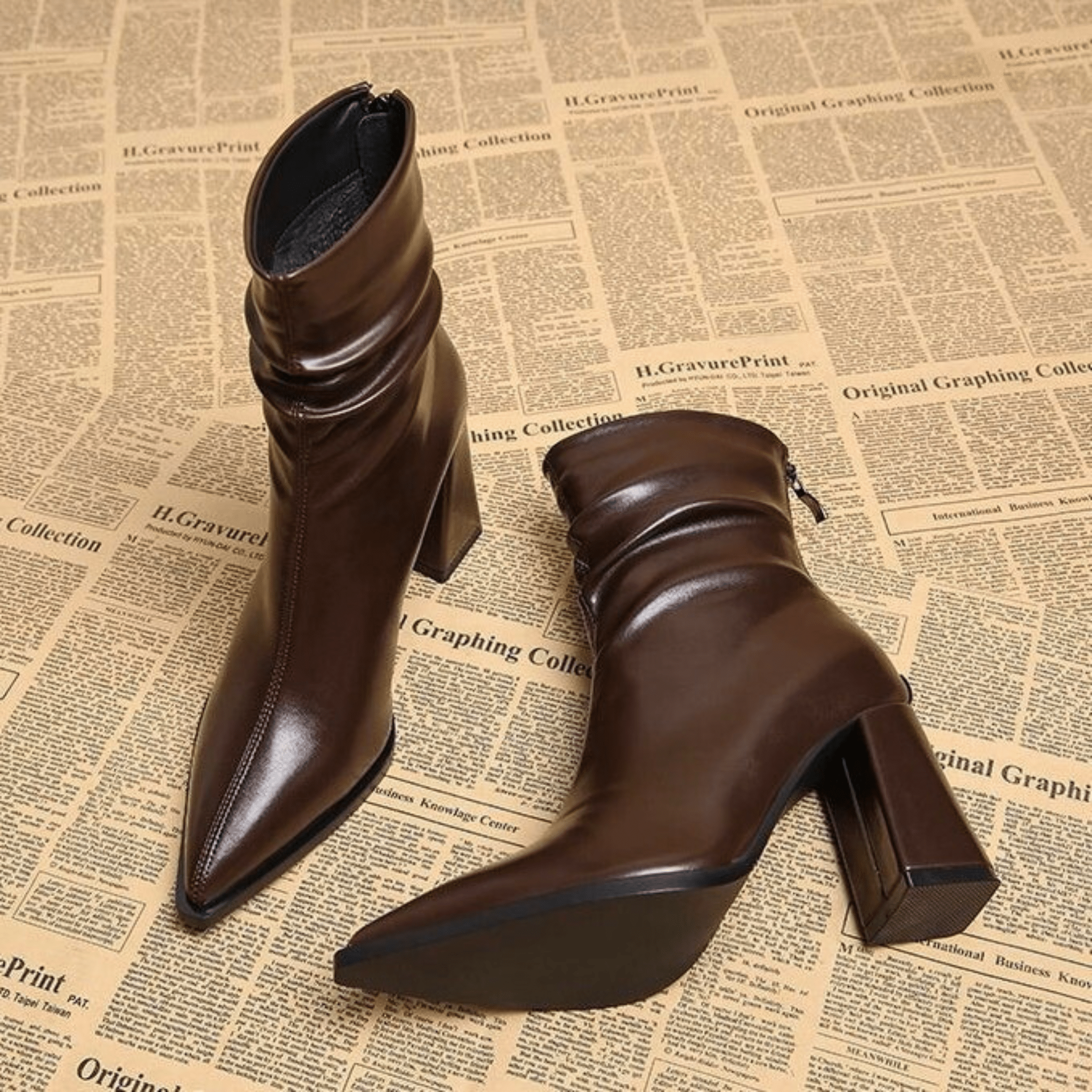 Ultra-elegant Obeline ankle boots