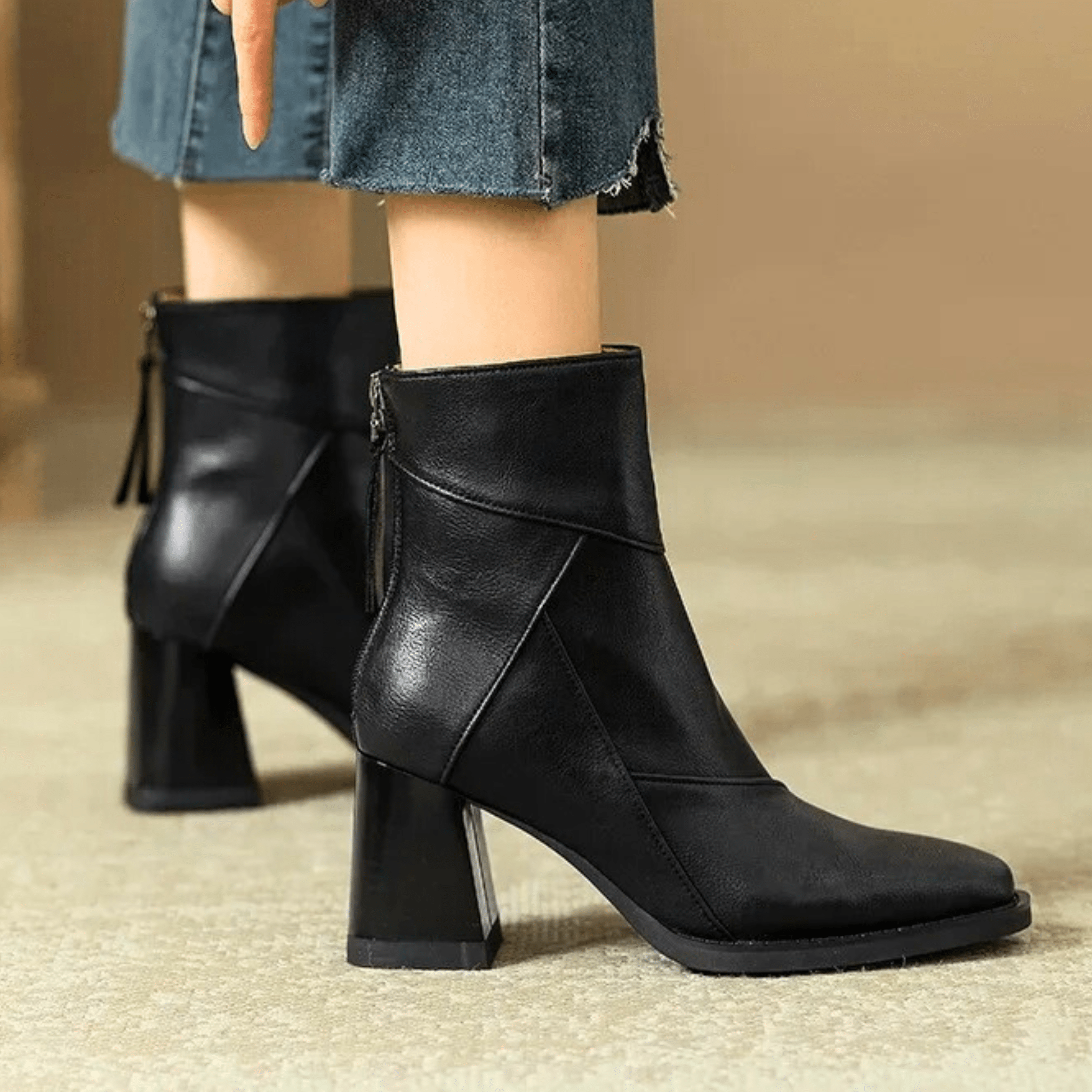 Elegant ankle boots